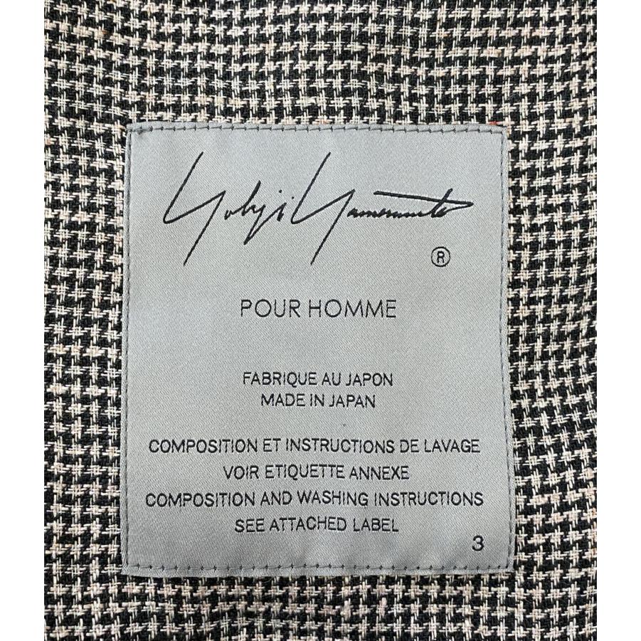 ✨美品✨ ヨウジヤマモト プールオム 24ss LOOK 3 ストールジャケット