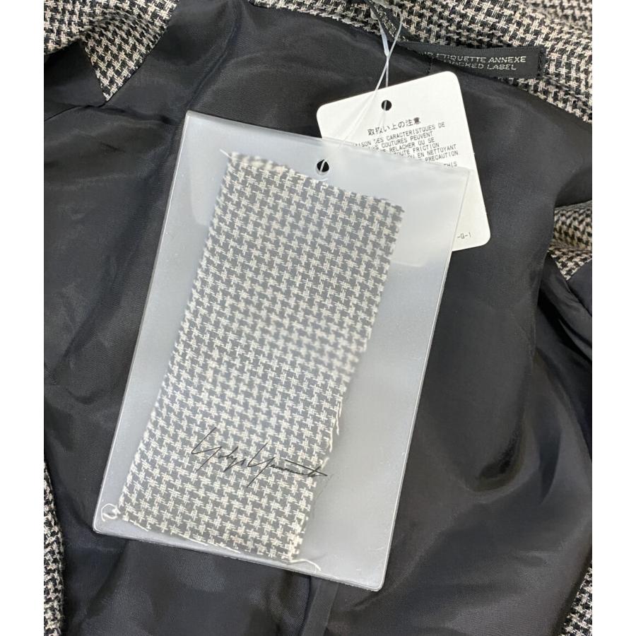 ヨウジヤマモトプールオム ロングギミックジャケット ジップ モード y2k Yohji Yamamoto POUR HOMME / ヨウジヤマモトプールオム より19AW