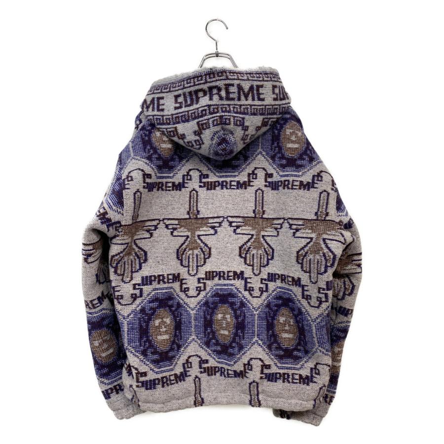 シュプリーム パーカー 20AW CROCHET HOODED ZIP UP SWEATER メンズ