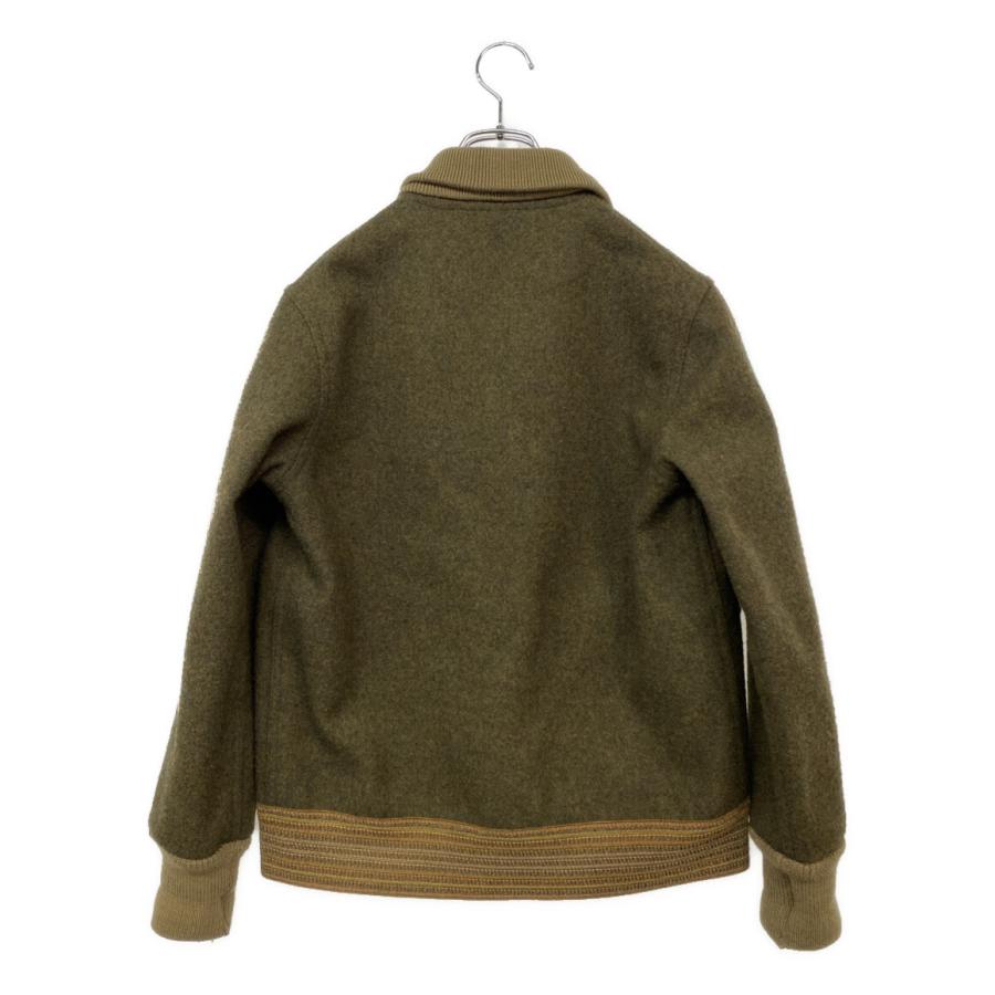 WAREHOUSE / A-1 STYLE WOOL JACKET/ミリタリージャケット/36/ウール/KHK/無地 ウエアハウス ジャケット A-1 STYLE WOOL JACKET メンズ SIZE 36