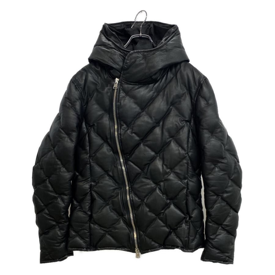 イサムカタヤマバックラッシュ ダウンジャケット カンガルーレザー