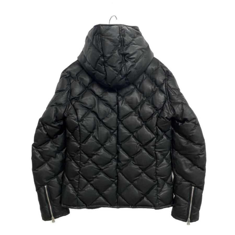 イサムカタヤマバックラッシュ ダウンジャケット カンガルーレザー