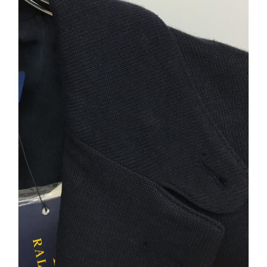 ポロラルフローレン ニットコットン テーラードジャケット サイズ2（S-M） 紺 ニット コットン スポーツ コート（テーラードジャケット）｜POLO