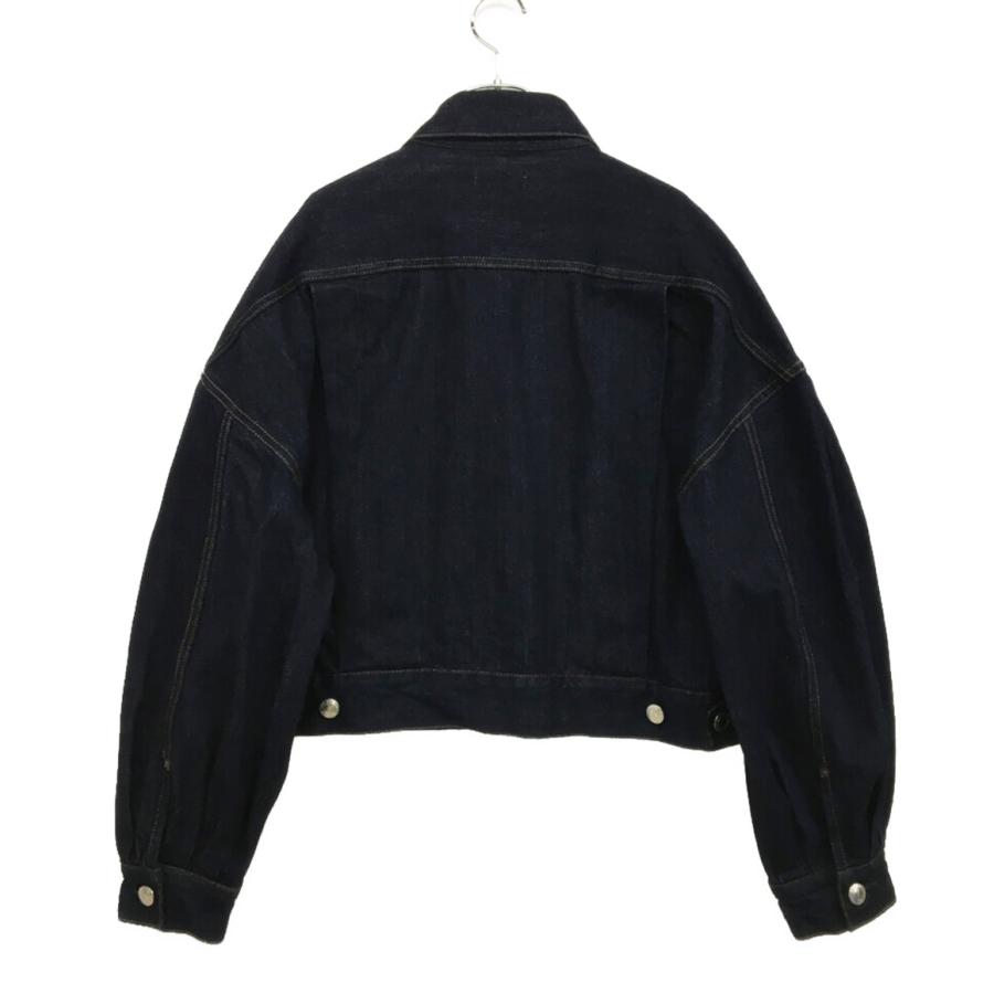 HYKE ダークデニムジャケット サイズ2 ハイク バルーンデニムジャケット レディース SIZE 2 HYKE 中古