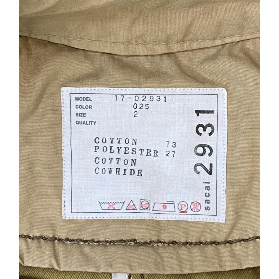 sacai（サカイ） ドッキングモッズコート 2017 レディース SIZE 2