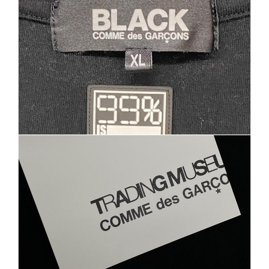 即完品　激レア　ブラックコムデギャルソン　25aw ボーダー ブラックコムデギャルソン 半袖Tシャツ Holiday Studs Custom T-Shirt