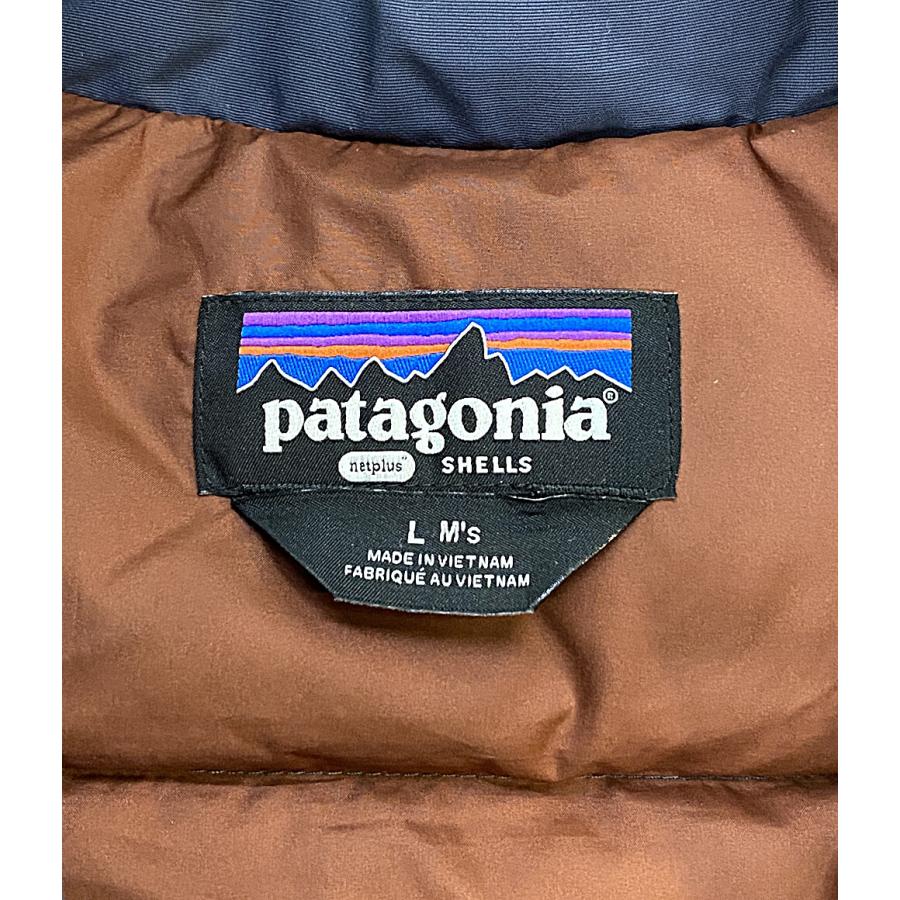 パタゴニア ダウンジャケット ネイビー メンズ SIZE L Patagonia 中古