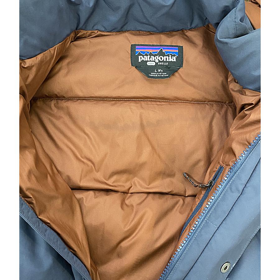 パタゴニアダウンジャケット ネイビー　Lサイズ 中古・古着通販】Patagonia (パタゴニア) ダウンジャケット