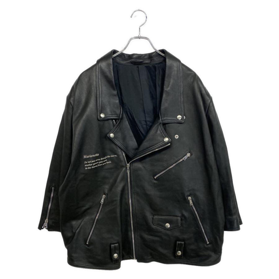 ダブレット ライダースジャケット 20SS01BL102 メンズ SIZE XS doublet