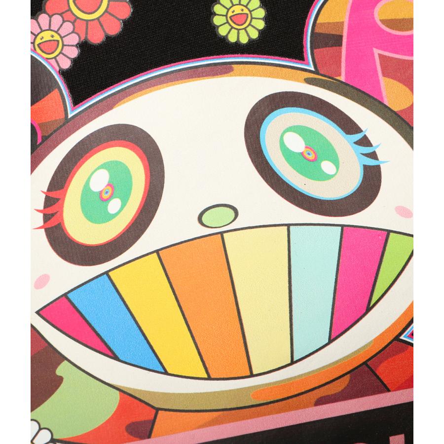 美品 村上隆 x ブラックピンク パーカー メンズ SIZE M takashi