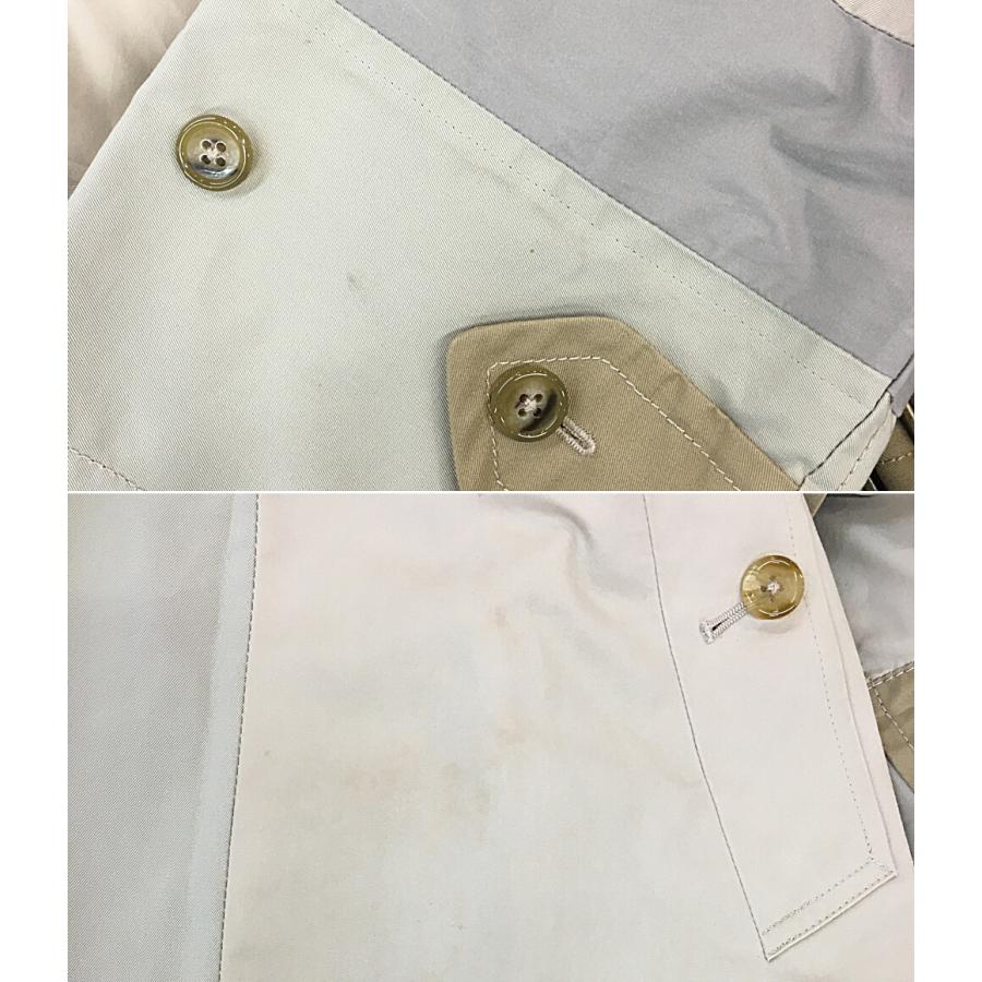 チルドレンオブザディスコーダンス トレンチコート パッチワーク