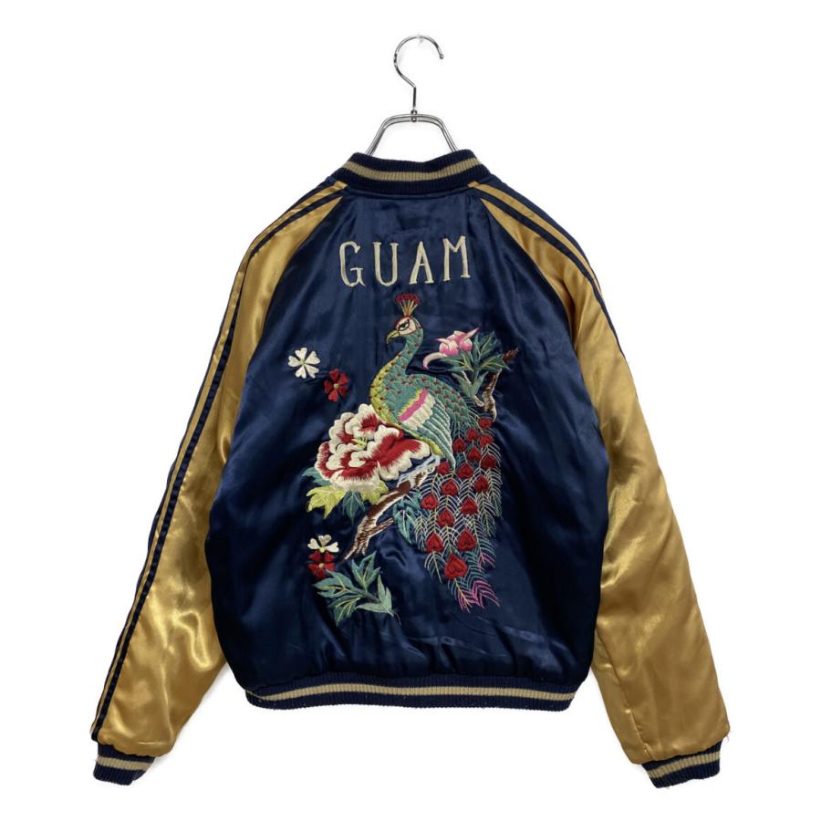 トウヨウエンタープライズ スカジャン 孔雀グアム ネイビー カーキ