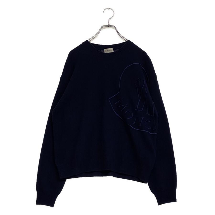 MONCLER ネイビー ニットセーター　モンクレール MONCLER（モンクレール） ニット ネイビー レディース SIZE XS MONCLER