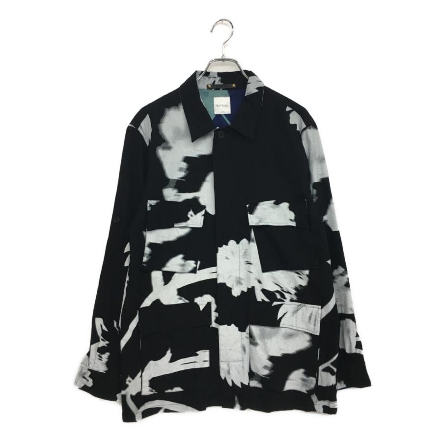 t*様 希少！ポールスミス×バスキア シャツ 総柄 長袖 XLサイズ メンズ Paul Smith 花柄シャツ XL