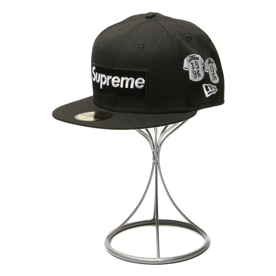 NEW ERA（ニューエラ） 美品 シュプリーム キャップ ブラック world