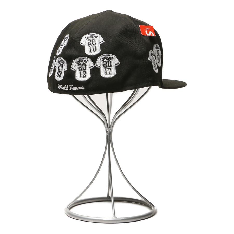 ⚠️試着品⚠️ シュプリーム　ベースボールキャップ　帽子　キャップ　ニューエラ NEW ERA（ニューエラ） 美品 シュプリーム キャップ ブラック world