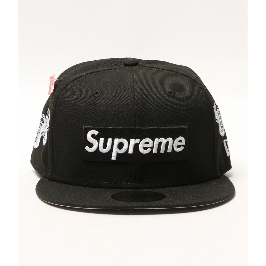 NEW ERA（ニューエラ） 美品 シュプリーム キャップ ブラック world
