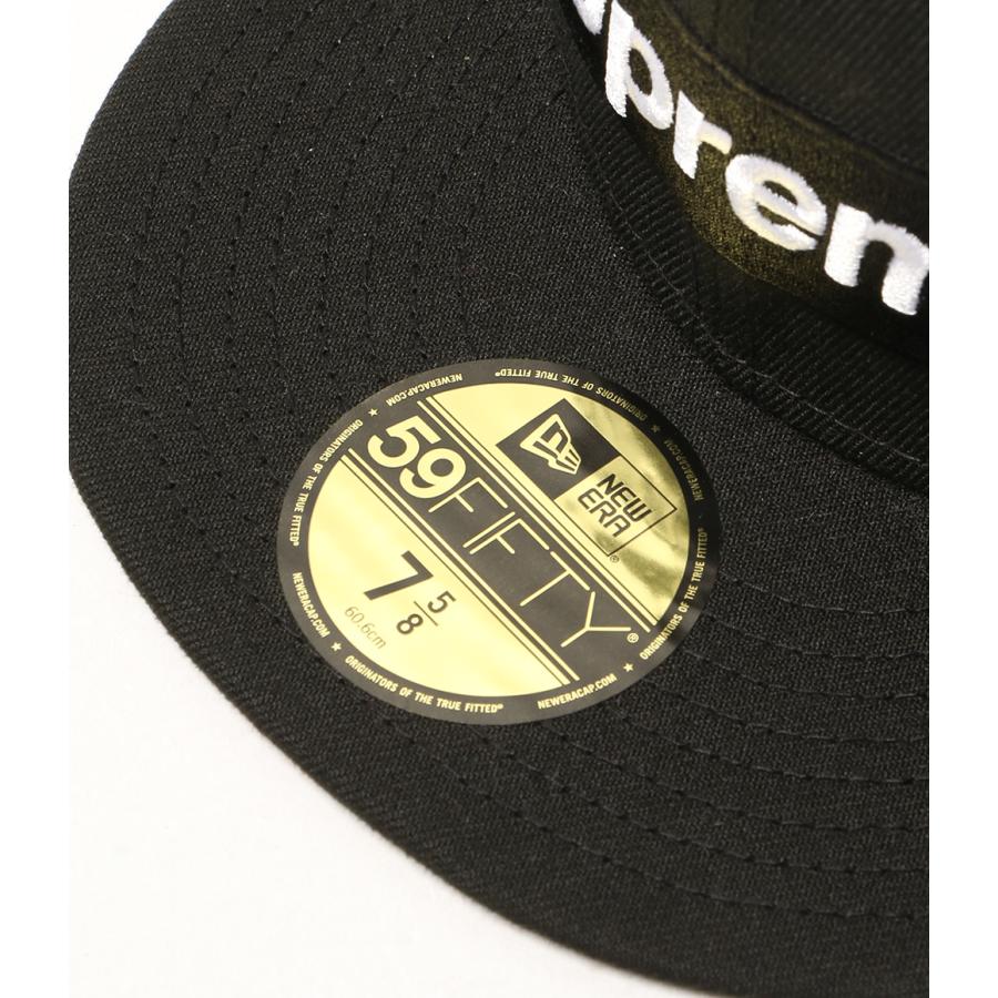 NEW ERA（ニューエラ） 美品 シュプリーム キャップ ブラック world