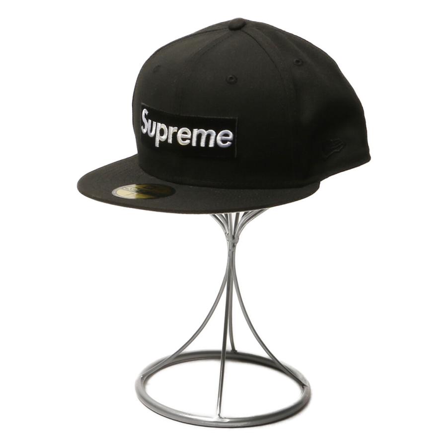 NEW ERA（ニューエラ） 美品 シュプリーム キャップ ブラック ロゴ