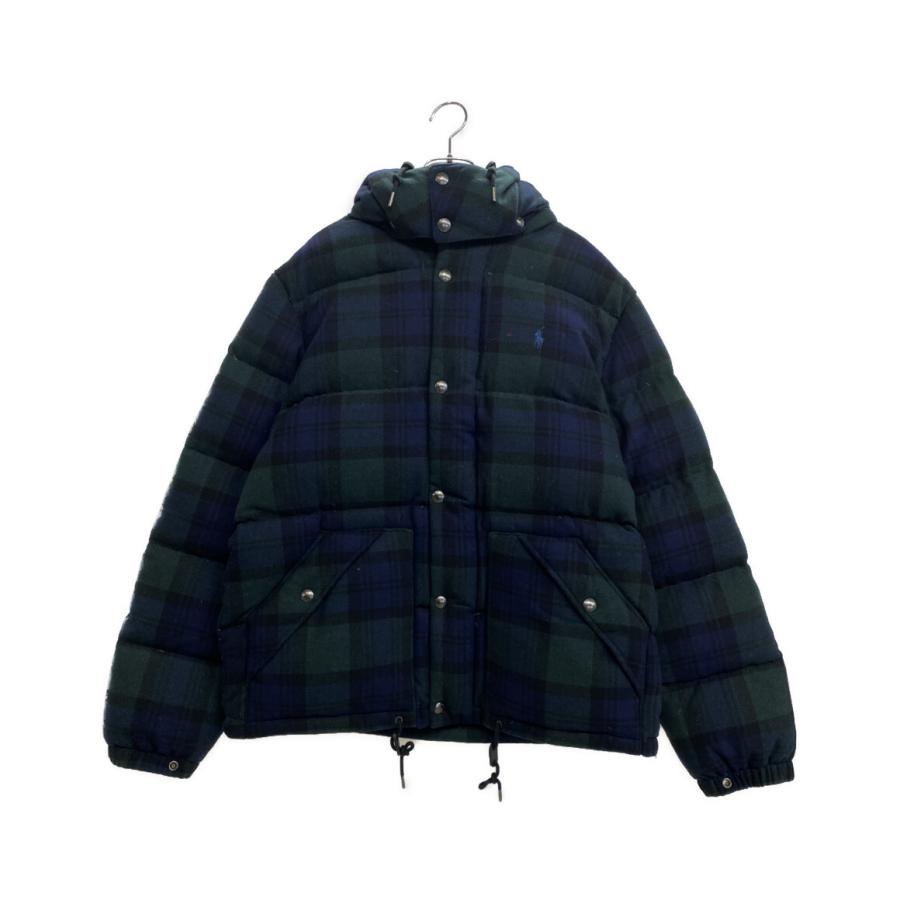 ✨美品✨　ポロバイラルフローレン　ダウンジャケット　ブラックウォッチ　Lサイズ 2025年最新】POLO RALPH LAUREN メンズ ダウンジャケットの人気