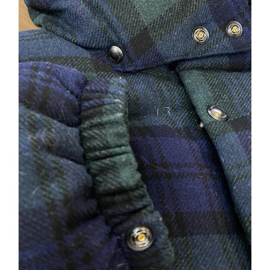 ポロ・ラルフローレン ダウンジャケット チェック ウール