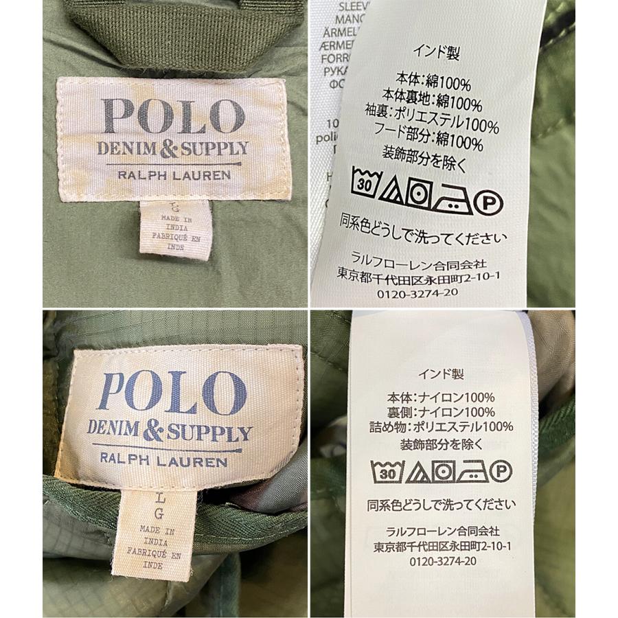 デニムアンドサプライラルフローレン ジャケット フィールド M-65