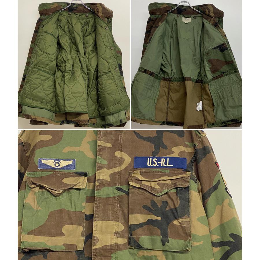 デニムアンドサプライラルフローレン ジャケット フィールド M-65