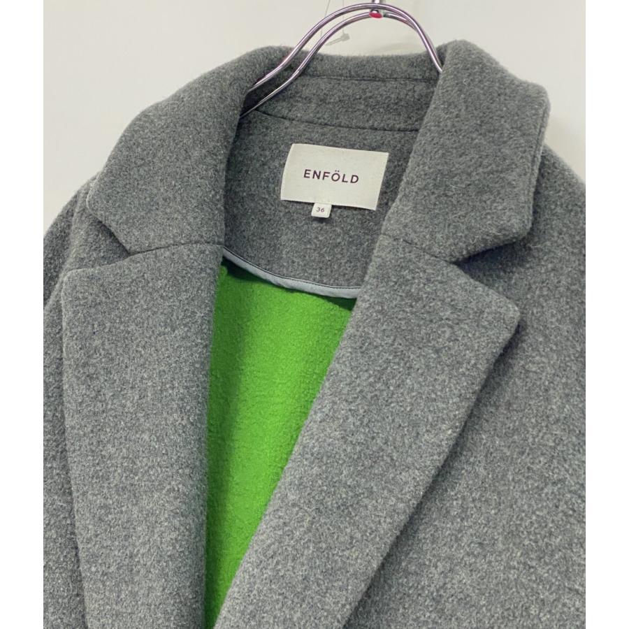 ENFOLD（エンフォルド） ダブルビーバースリットコート 300BA230
