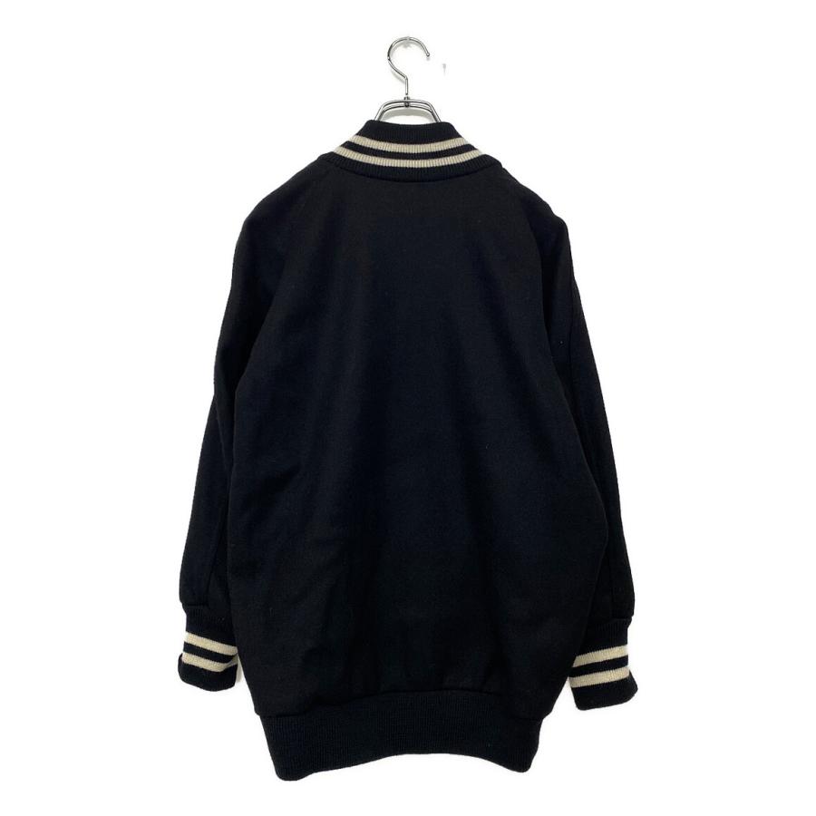 スクーカム スタジャン ブラック ハーフジップ アメリカ製 メンズ SIZE