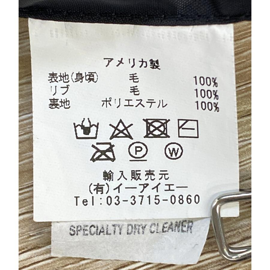 スクーカム スタジャン ブラック ハーフジップ アメリカ製 メンズ SIZE