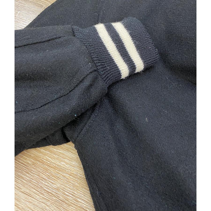 スクーカム スタジャン ブラック ハーフジップ アメリカ製 メンズ SIZE