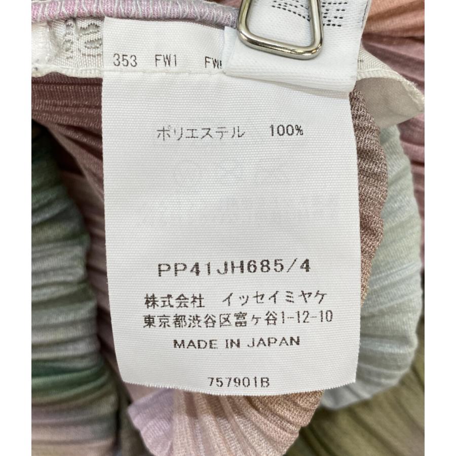 プリーツプリーズ TURNIP & SPINACH 長袖ワンピース 24SS レディース