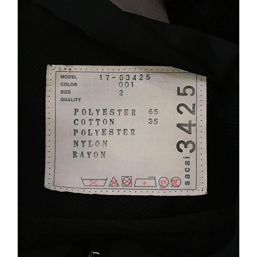sacai（サカイ） 長袖ワンピース 17-03425 レディース SIZE 2 sacai