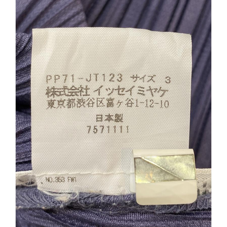 プリーツプリーズ プリーツロングカットソー 17SS レディース SIZE 3