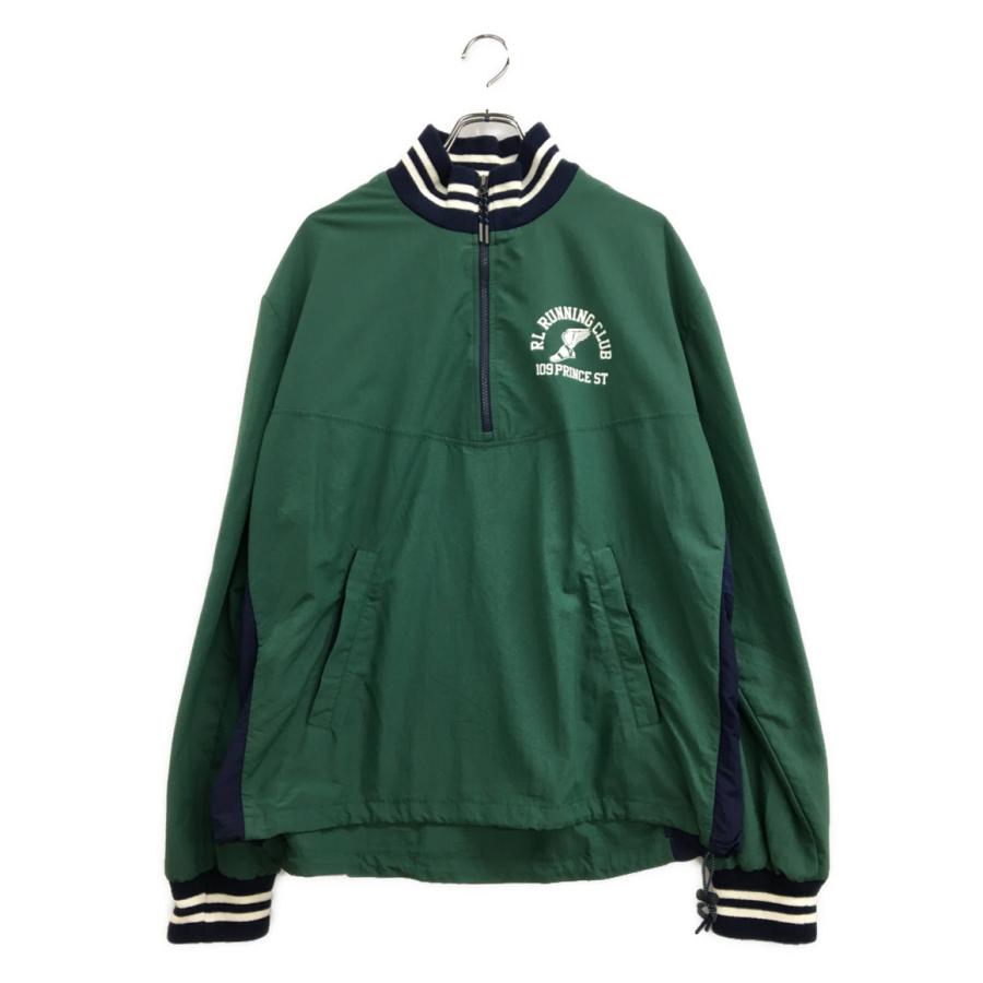 美品 ラルフローレン ジャケット リップストップ クォータージップ