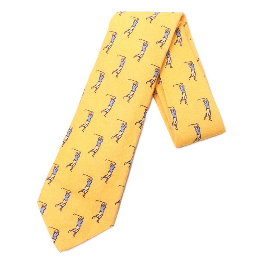 POLO RALPH LAUREN（ポロ・ラルフローレン） 美品 ネクタイ ゴルファー