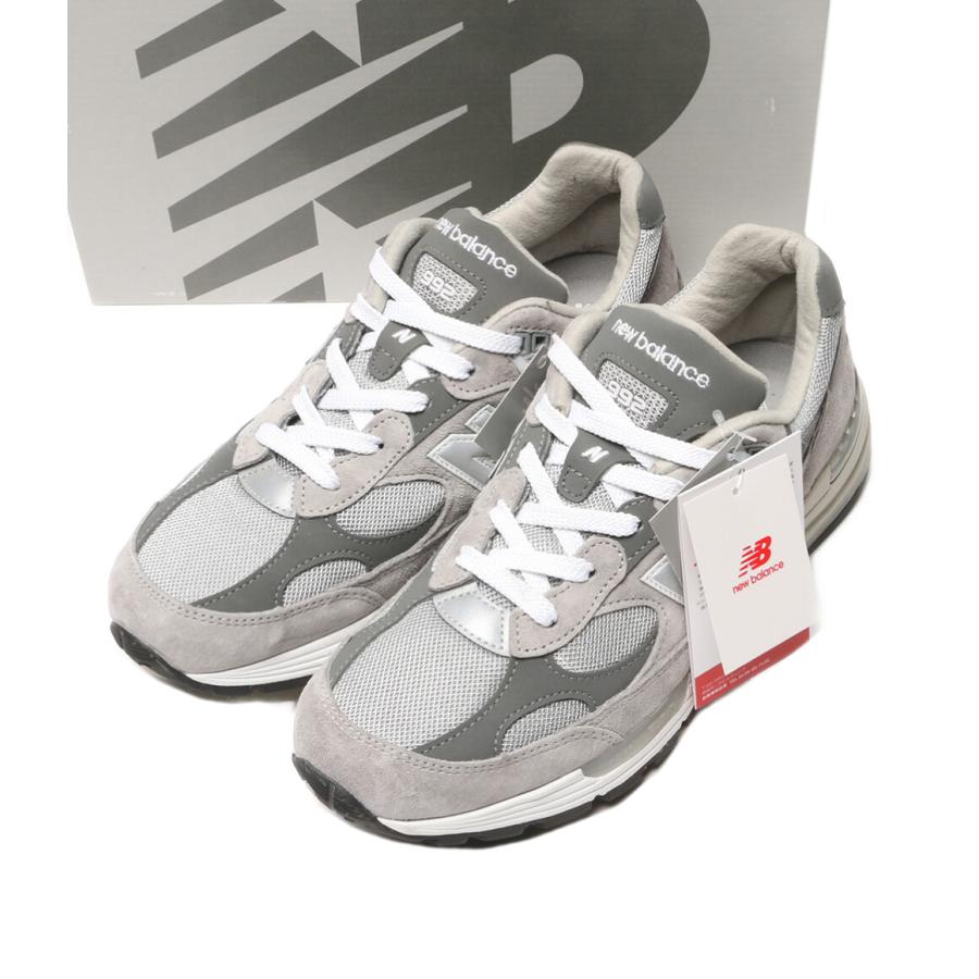 美品27cm New Balance(ニューバランス) U992GY 美品 ニューバランス スニーカー USA製 Dワイズ U992GY メンズ SIZE