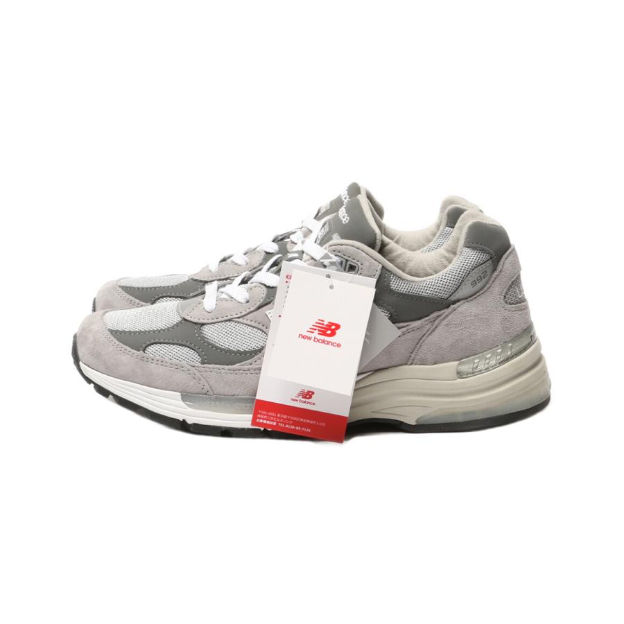 美品27cm New Balance(ニューバランス) U992GY 美品 ニューバランス スニーカー USA製 Dワイズ U992GY メンズ SIZE