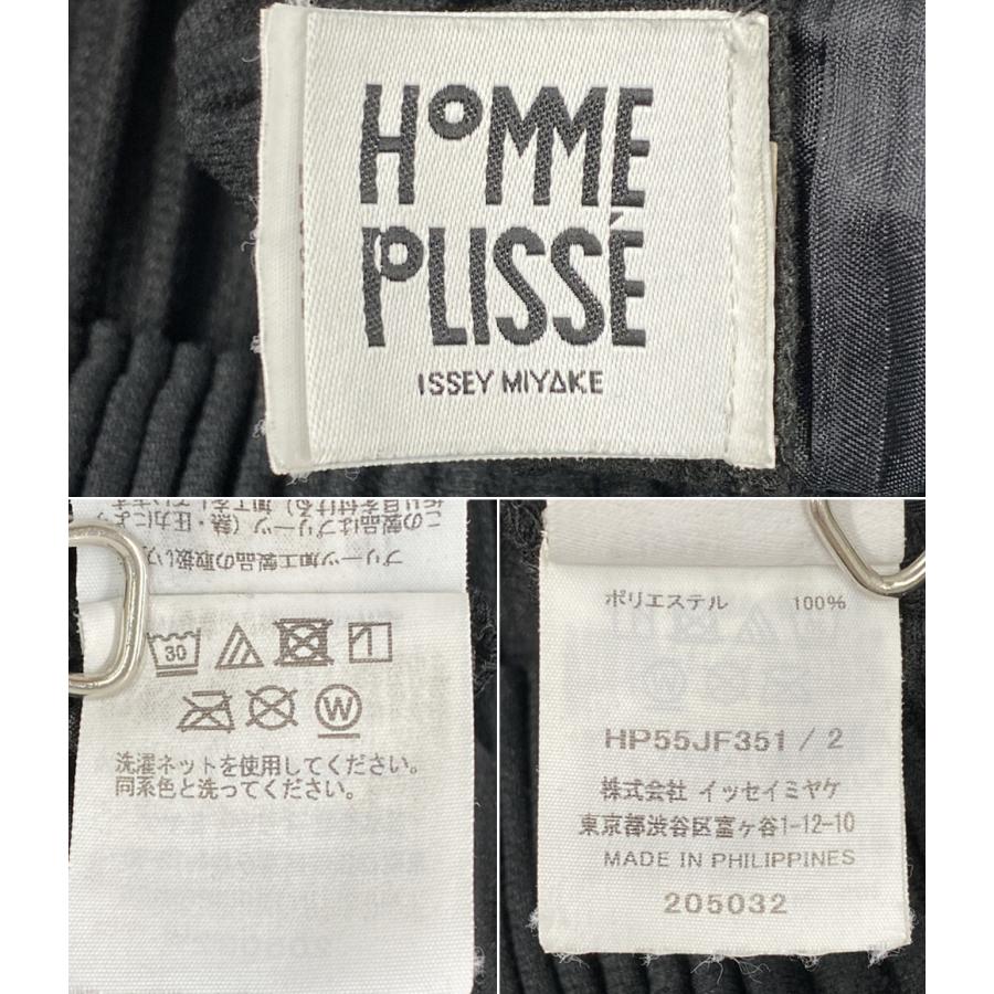 オム プリッセ イッセイミヤケ プリーツパンツ ブラック Basics Pant