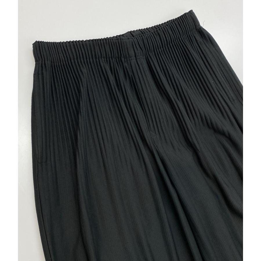 オム プリッセ イッセイミヤケ プリーツパンツ ブラック Basics Pant