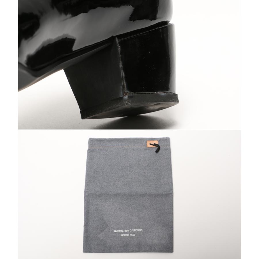 COMME des GARCONS HOMME PLUS エナメルヒールシューズ COMME des GARCONS HOMME PLUS コムデギャルソンオムプリュス パテント