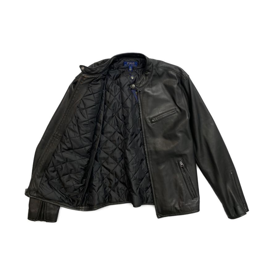 Polo by Ralph Lauren 本革シングルライダースジャケット POLO RALPH LAUREN（ポロ・ラルフローレン） シングルライダース