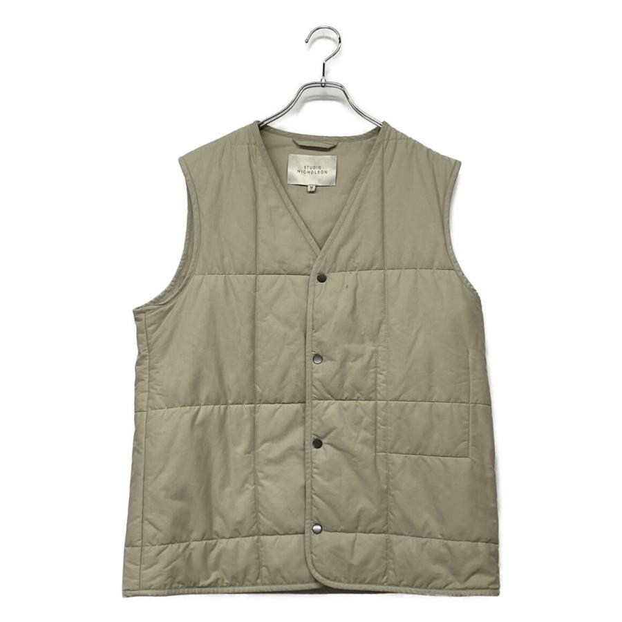 スタジオニコルソン 中綿ベスト SNM-770 TEO ECODOWN TECH COTTON 