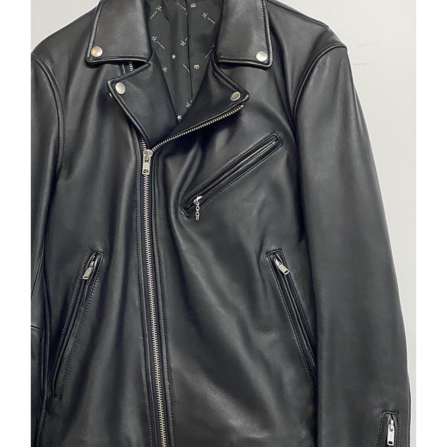 ティーケー タケオキクチ ダブルライダースジャケット 17AW 170-53805