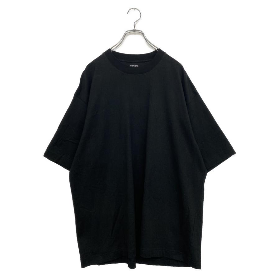 エブリワン 半袖Tシャツ パックT ブラック サイズXL EV24-CS16 メンズ