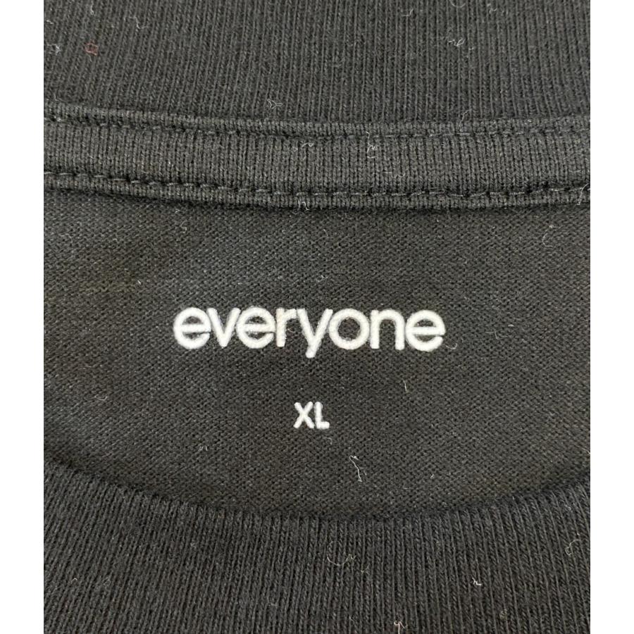 エブリワン 半袖Tシャツ パックT ブラック サイズXL EV24-CS16 メンズ