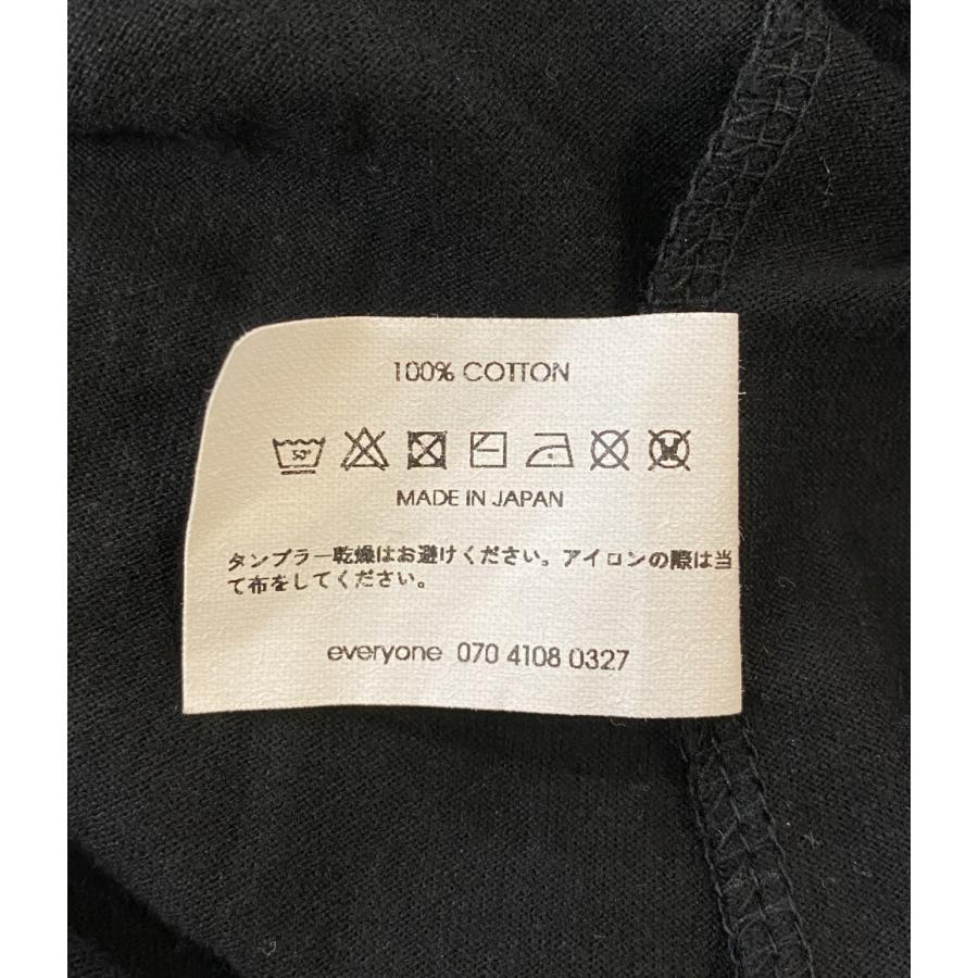 エブリワン 半袖Tシャツ パックT ブラック サイズXL EV24-CS16 メンズ