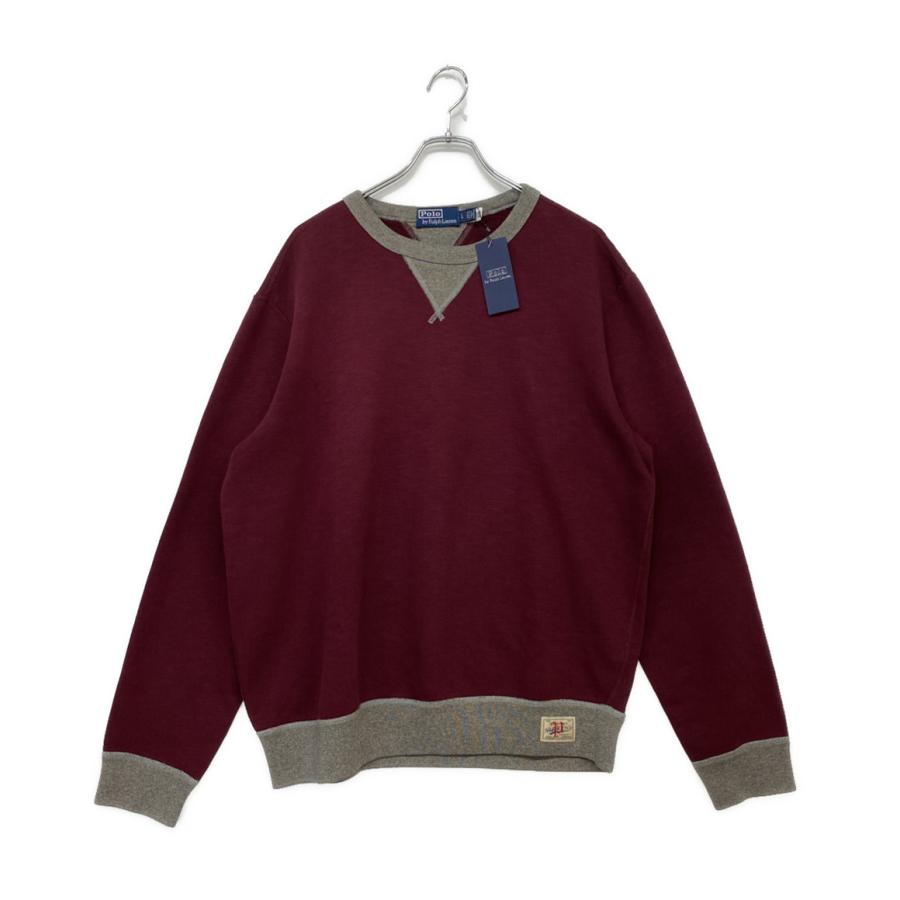 POLO RALPH LAUREN（ポロ・ラルフローレン） 美品 スウェット TWO TONE 