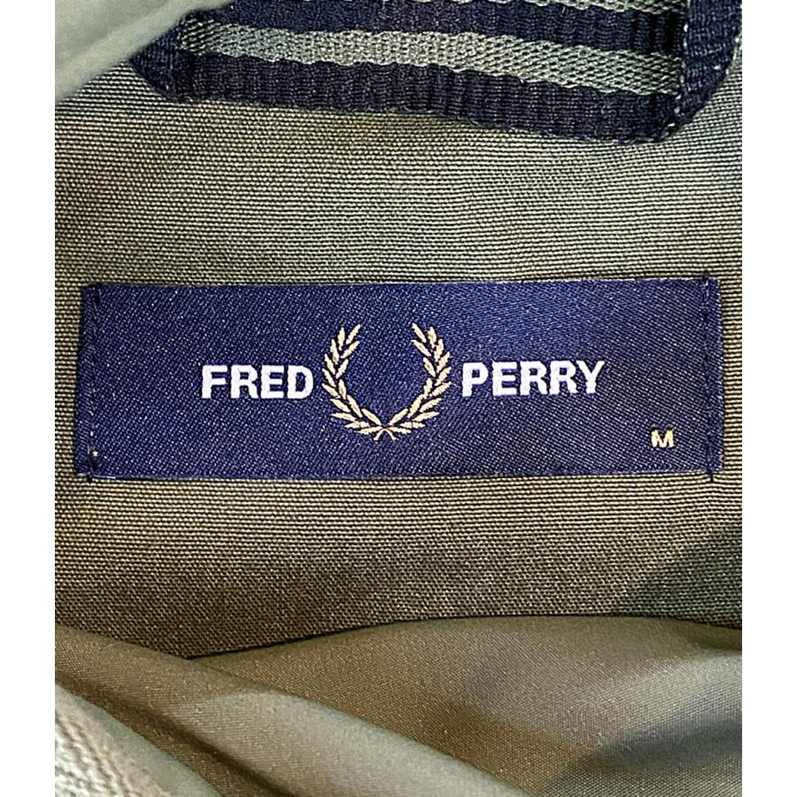 FRED PERRY（フレッドペリー） モッズコート カーキ ロゴ エポレット