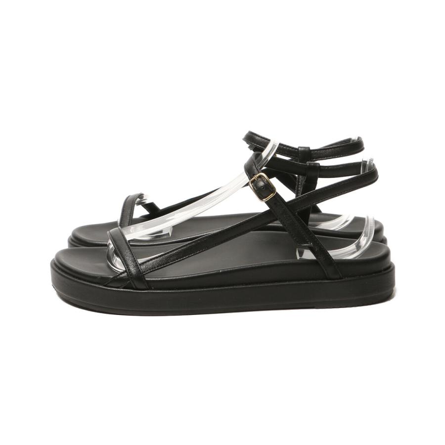 最終　新品未使用　PELLICO SUNNY サンダル ブラック 37 アカシア ペリーコ サンダル SUNNY ブラック レディース SIZE 37 PELLICO 中古